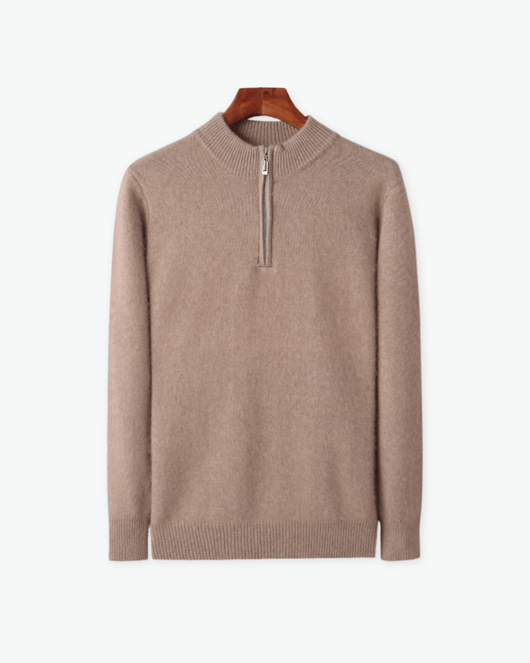 100% Cashmere Zip Up