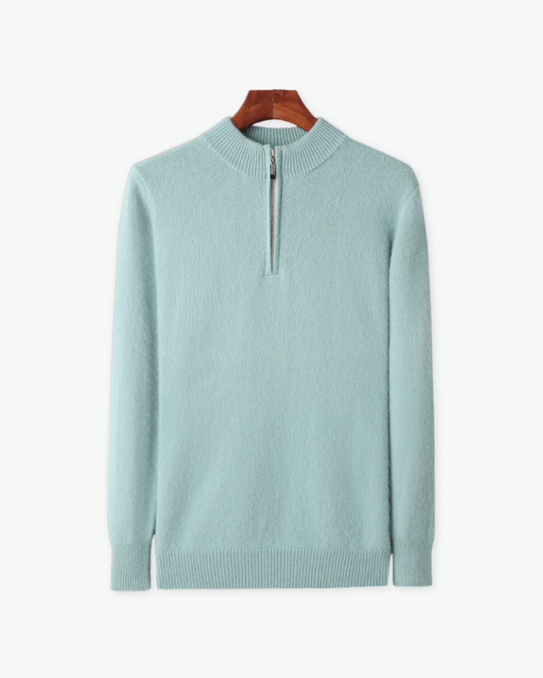 100% Cashmere Zip Up