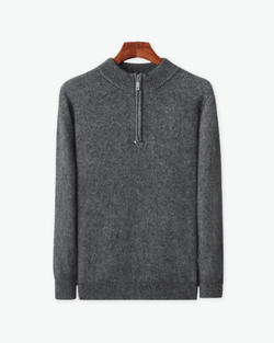 100% Cashmere Zip Up