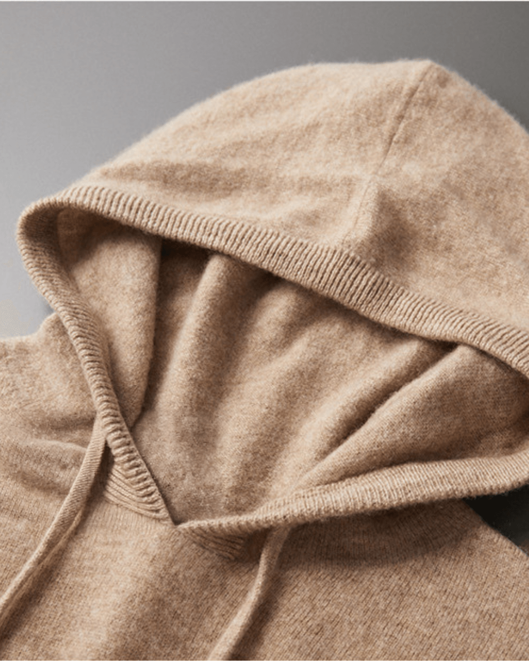 100% Cashmere Hooded Sweater