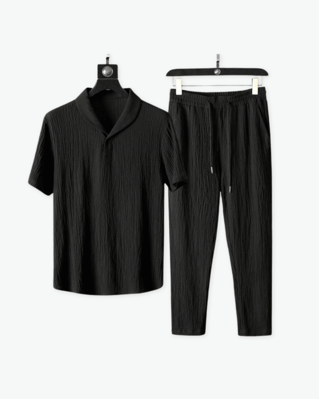 Cotton Polo & Pantalon Suit