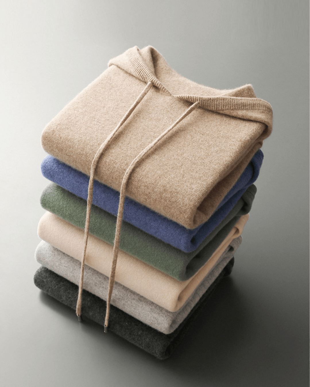 100% Cashmere Hooded Sweater