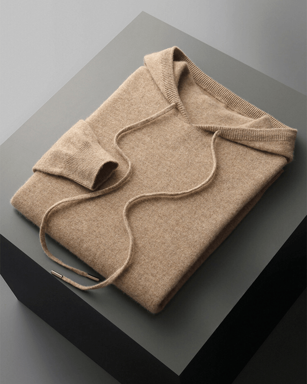 100% Cashmere Hooded Sweater