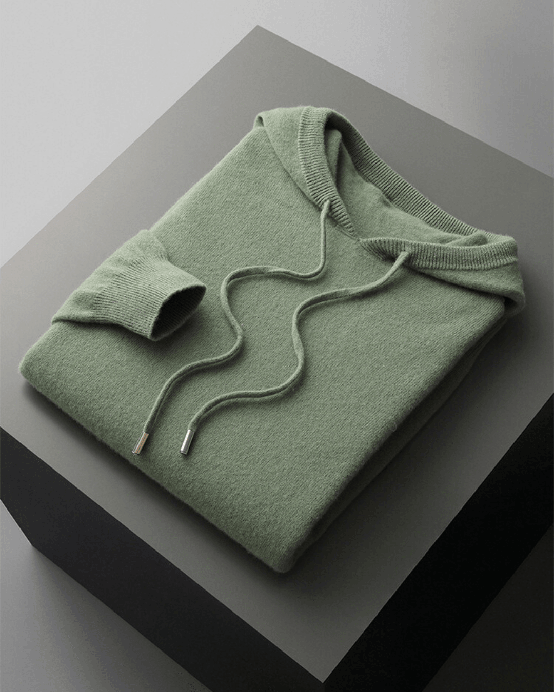 100% Cashmere Hooded Sweater