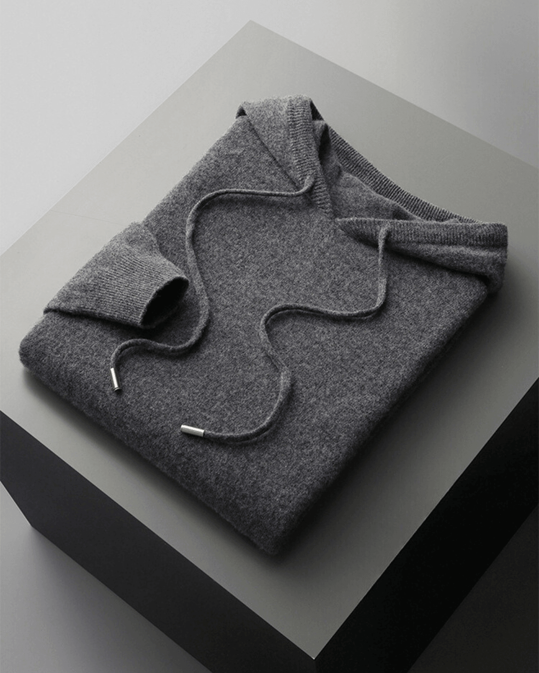 Hooded Wool Sweater