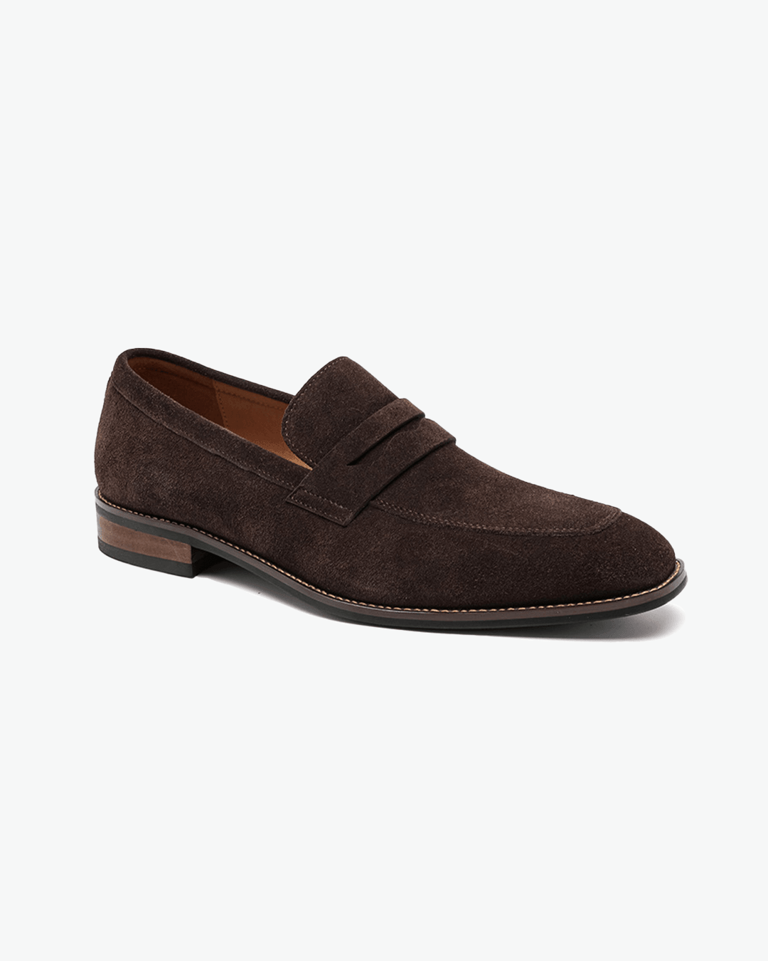 Old Money Suede Penny Loafers