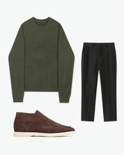 Gentleman Fit 16 - Olive Green