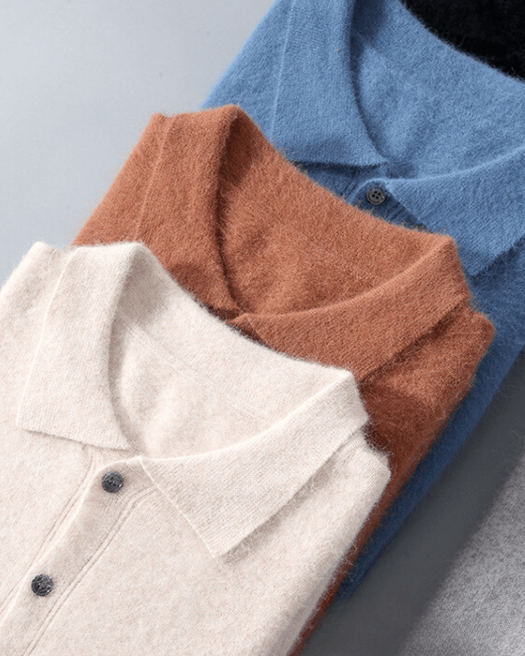 100% CASHMERE POLO