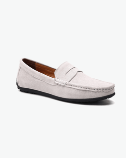 Suede Driver Loafers